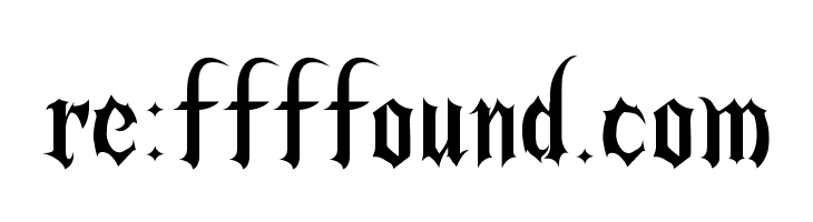 Mirage Gothic  Free Fonts Download