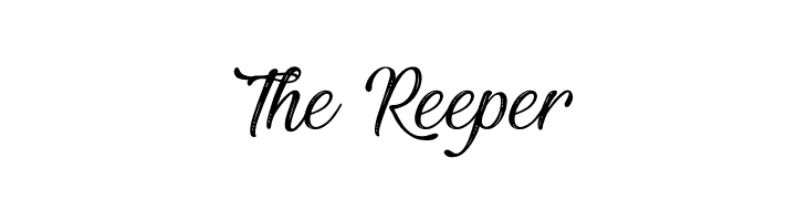 The%2BReeper Beautiful and Openhearted Font
