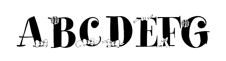 Paquet Cadeaux  Free Fonts Download