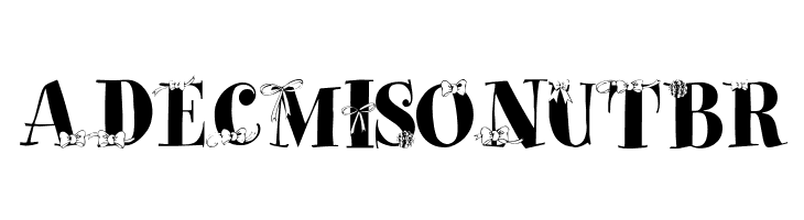 Paquet Cadeaux  Free Fonts Download