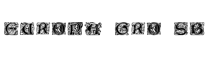 William Morris Initials  Free Fonts Download