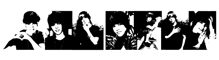 Justin Bieber  Free Fonts Download