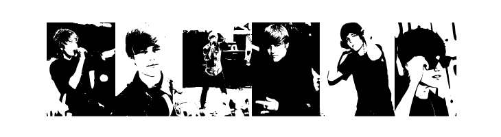 Justin Bieber  Free Fonts Download