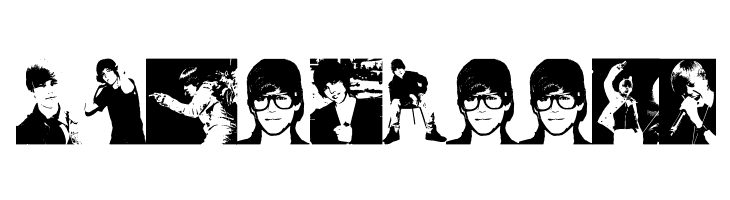 Justin Bieber  Free Fonts Download