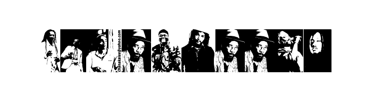 Reggae Greatests  Free Fonts Download