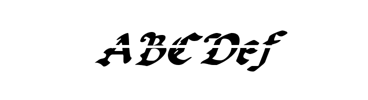 Uberhölme Lazar Italic  Free Fonts Download