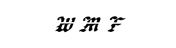 Uberh&ouml;lme Lazar Italic  Free Fonts Download