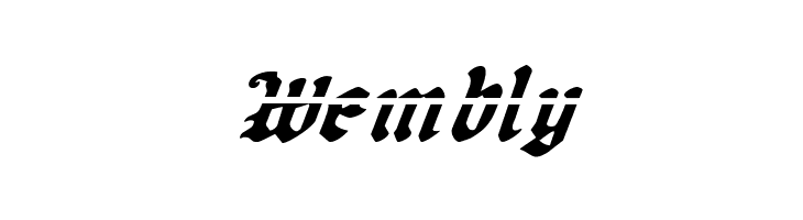 Uberh&ouml;lme Lazar Italic  Free Fonts Download