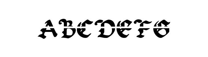 Uberh&ouml;lme Lazar  Free Fonts Download