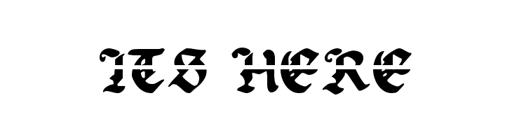 Uberh&ouml;lme Lazar  Free Fonts Download