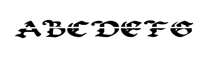 Uberh&ouml;lme Lazar Expanded  Free Fonts Download