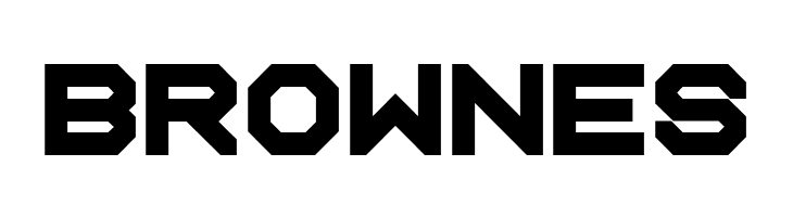 Brownes Name Smile Font