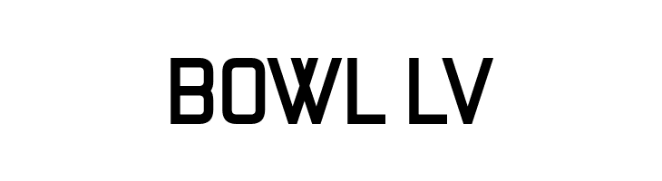 BOWL%2BLV Say the Words Font