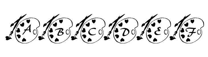 LCR Luv To Paint  Free Fonts Download