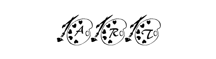 LCR Luv To Paint  Free Fonts Download