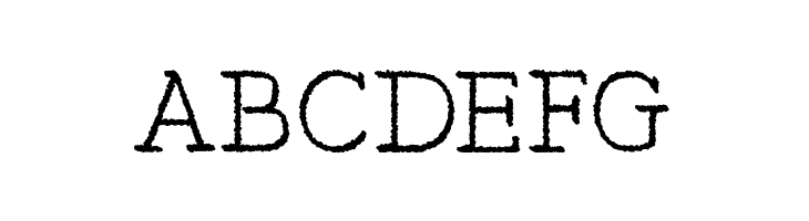 Typist's Pseudonym  Free Fonts Download