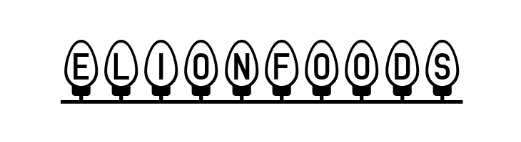 Xmas Fairy Lights  Free Fonts Download