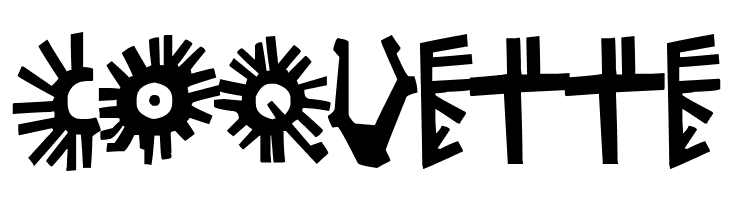 Pollo Pueblo - Black  Free Fonts Download