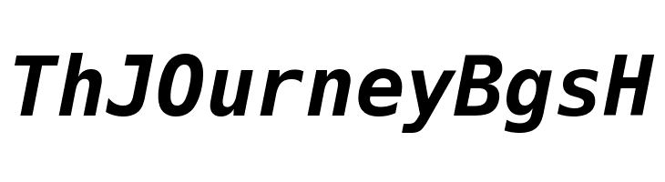 Hack Bold Italic  Free Fonts Download