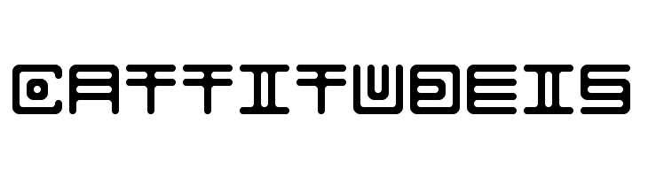 Alien double Regular  Free Fonts Download