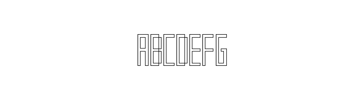 Frankstern Outline  Free Fonts Download