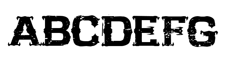CF Far West Regular  Free Fonts Download