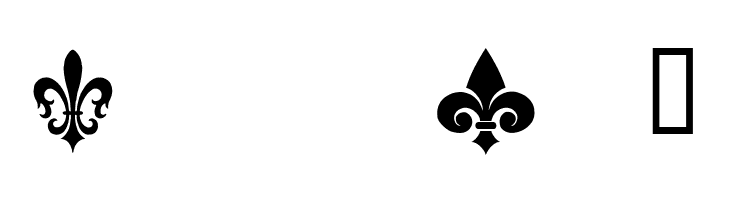 CF Fleurs de Lys Regular  Free Fonts Download