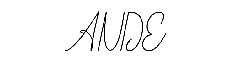 ChandelleSignaturesScript  Free Fonts Download