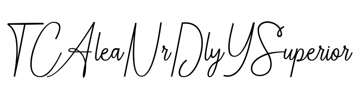 ChandelleSignaturesScript  Free Fonts Download