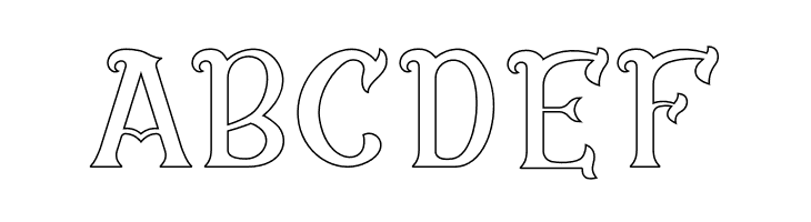 CS Rosalia Outline  Free Fonts Download