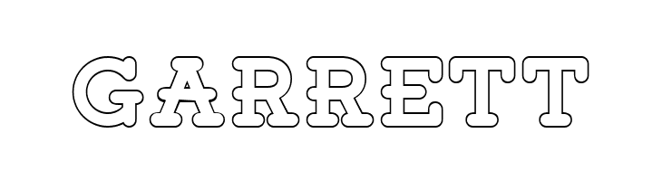 Tigreal Free Outline  Free Fonts Download