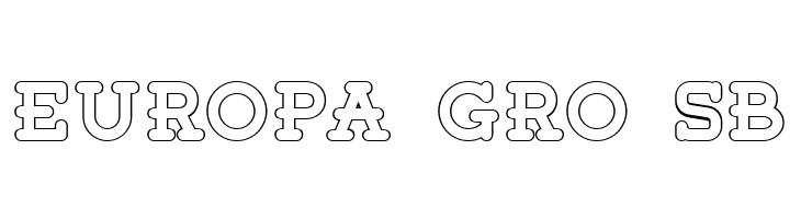Tigreal Free Outline  Free Fonts Download