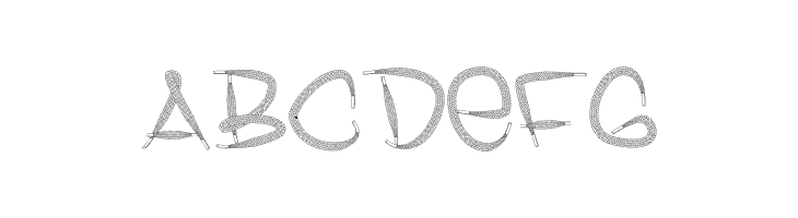 Shoelace FontRegular  Free Fonts Download