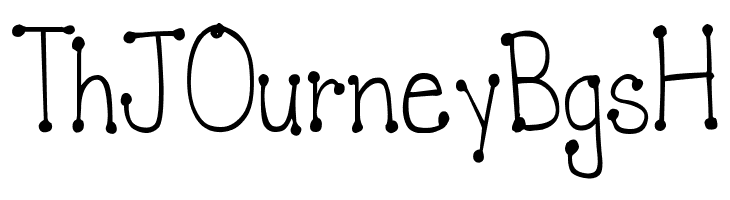 DJB It's Full of Dots Straight  Free Fonts Download