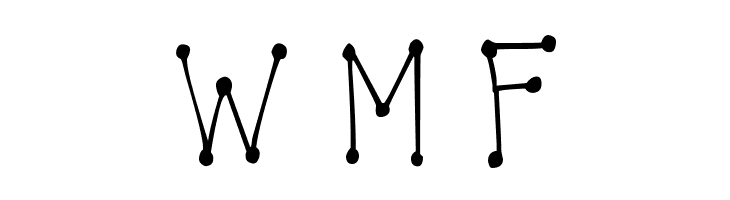 DJB It's Full of Dots Straight  Free Fonts Download