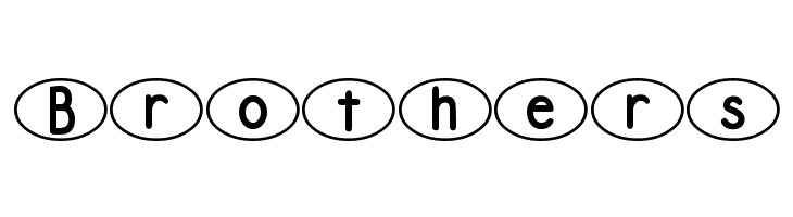 DJB Standardized Test Oval 2  Free Fonts Download