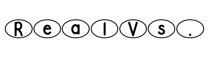 DJB Standardized Test Oval 2  Free Fonts Download
