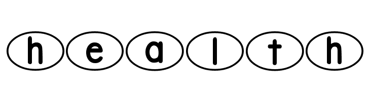 DJB Standardized Test Oval 2  Free Fonts Download