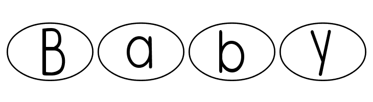 DJB Standardized Test Oval  Free Fonts Download