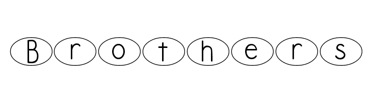 DJB Standardized Test Oval  Free Fonts Download