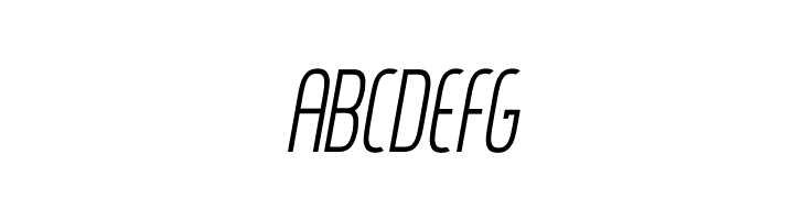 Thorup Sans Italic  Free Fonts Download