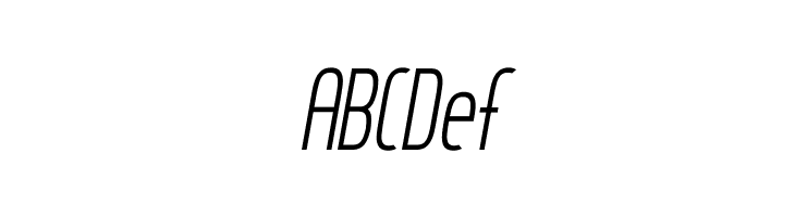 Thorup Sans Italic  Free Fonts Download