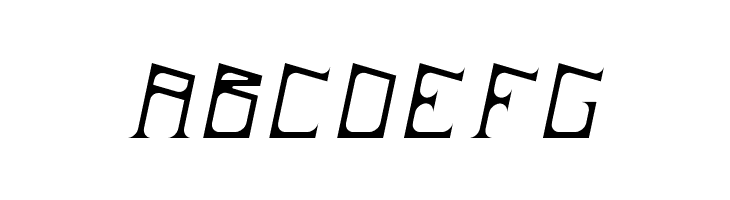 ArDeck Italic  Free Fonts Download