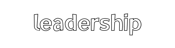 Elected Office Outline  Free Fonts Download