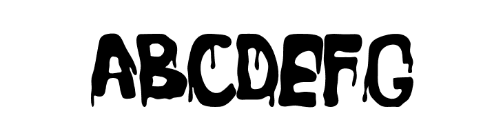 SpoookyDrips-Regular  Free Fonts Download