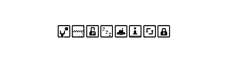 space game icons Regular  Free Fonts Download
