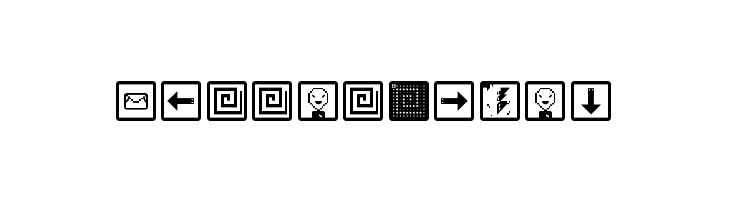 space game icons Regular  Free Fonts Download