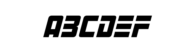 Alien Android Italic  Free Fonts Download