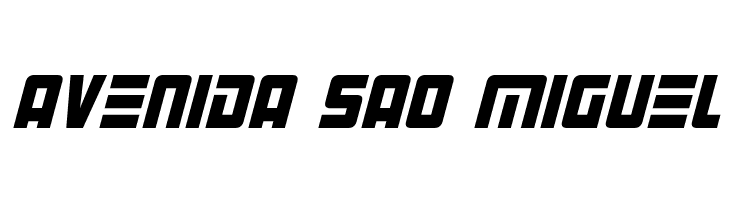 Alien Android Italic  Free Fonts Download