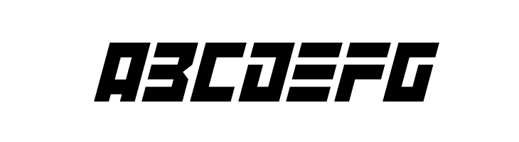 Angry Android Italic  Free Fonts Download